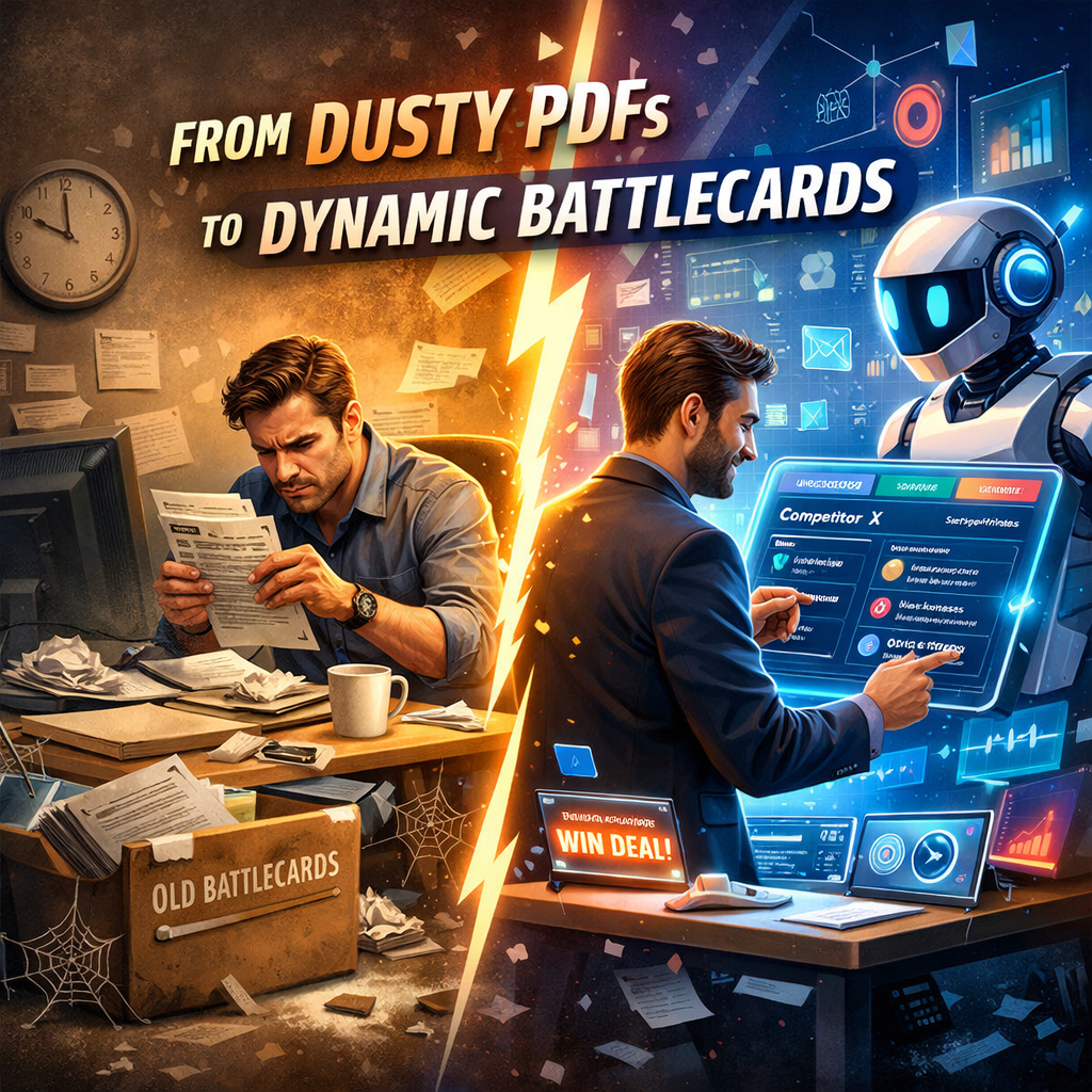 Sales battlecard template and best practices