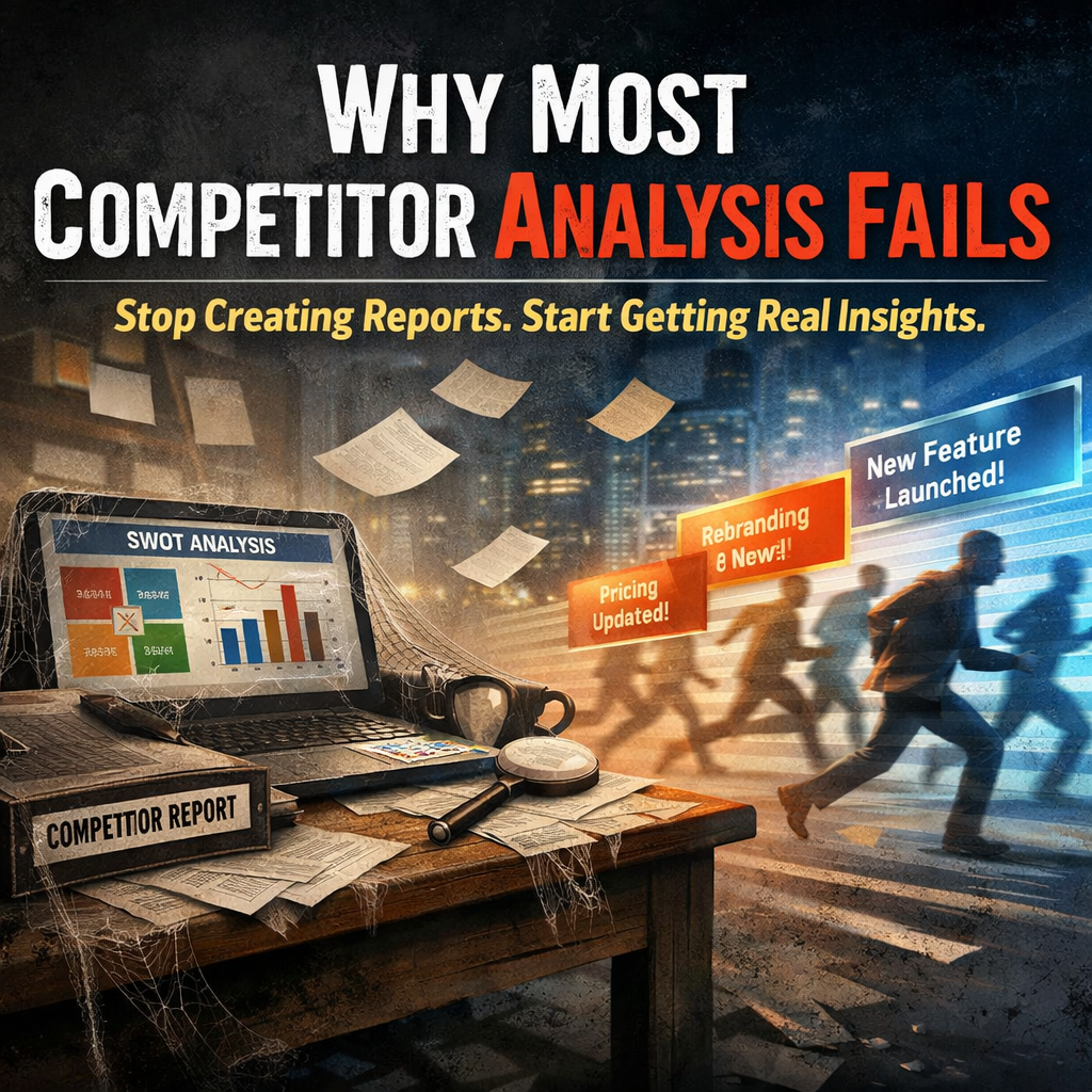 Why traditional competitor analysis fails and how to fix it