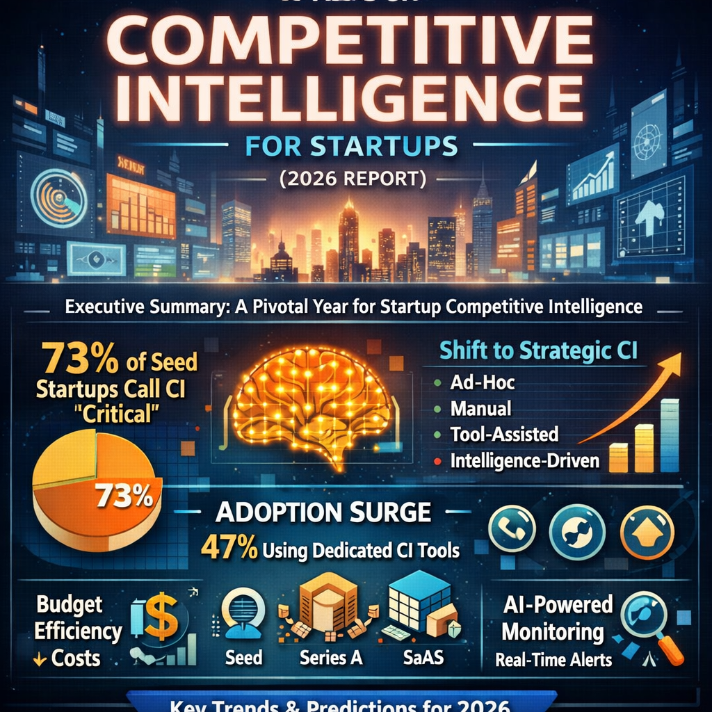 State of competitive intelligence for startups in 2026
