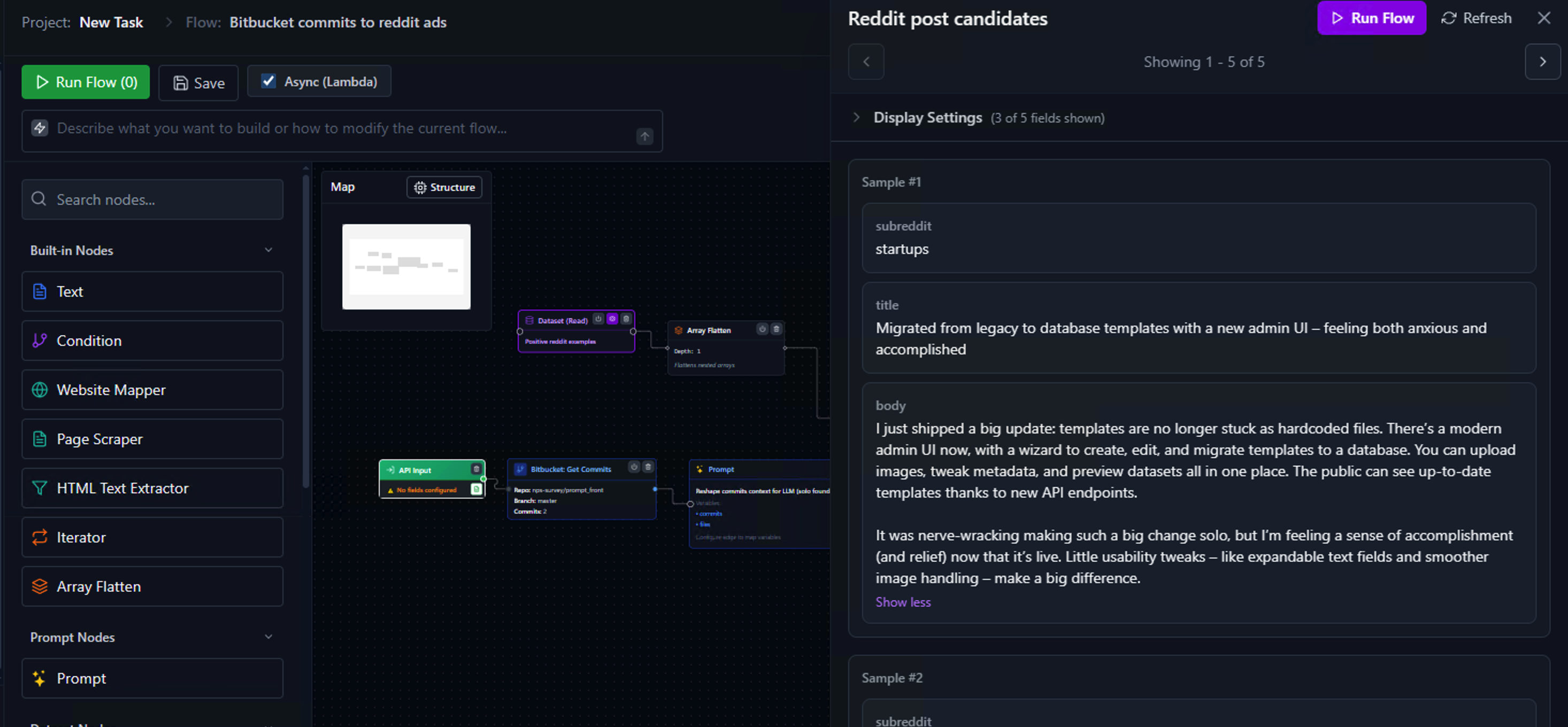 Bitbucket to Reddit Ads